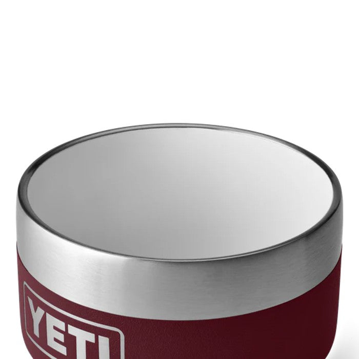 YETI RAMBLER® STAPELBARE DUBBELWANDIGE BEKER 4 OZ 118 ML (TWEE STUKS) - WILD VINE RED