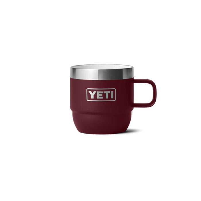 YETI RAMBLER® STAPELBARE DUBBELWANDIGE MOKKEN/BEKERS 6 OZ 177 ML (TWEE STUKS) - WILD VINE RED