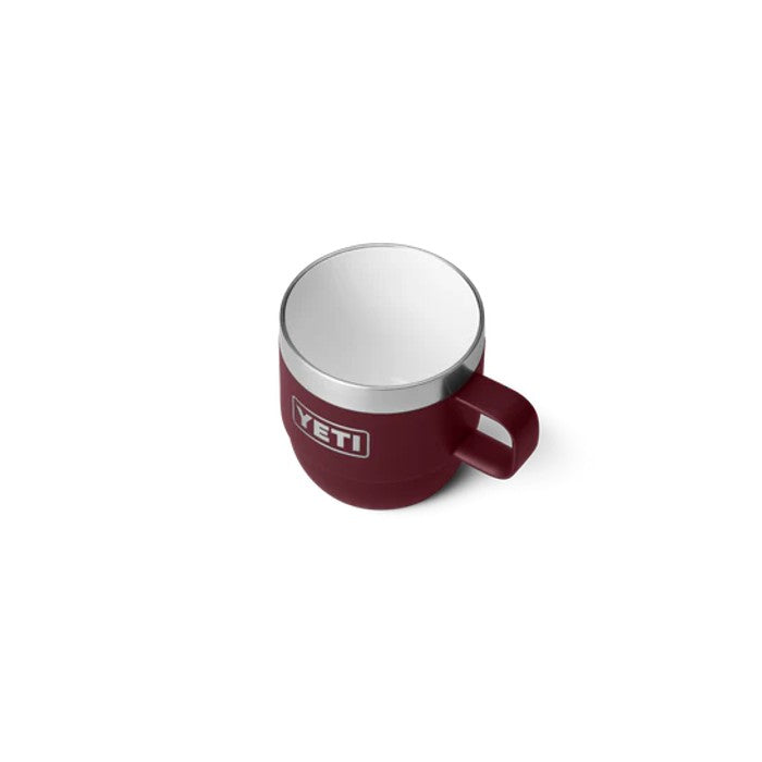 YETI RAMBLER® STAPELBARE DUBBELWANDIGE MOKKEN/BEKERS 6 OZ 177 ML (TWEE STUKS) - WILD VINE RED