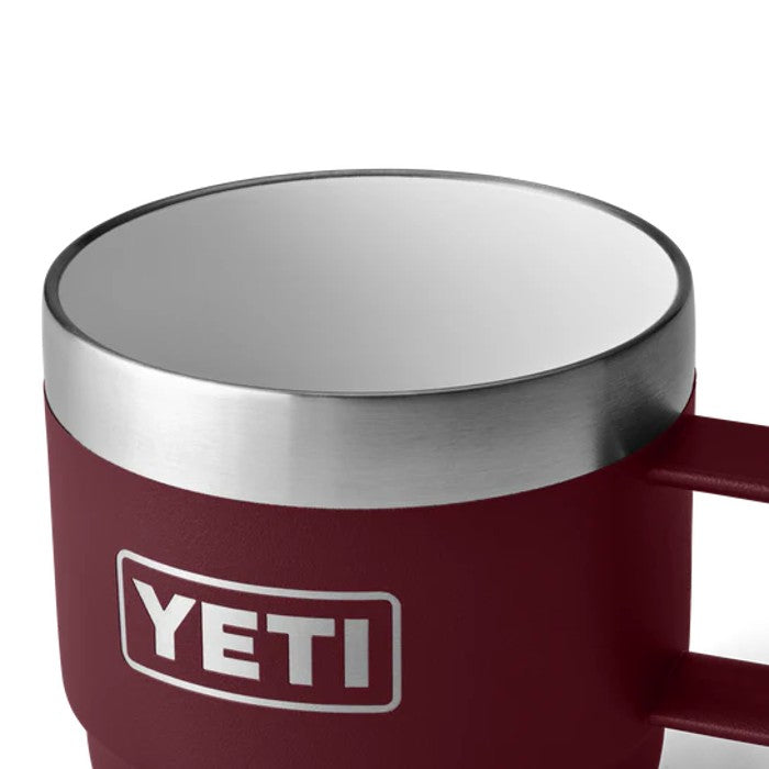 YETI RAMBLER® STAPELBARE DUBBELWANDIGE MOKKEN/BEKERS 6 OZ 177 ML (TWEE STUKS) - WILD VINE RED