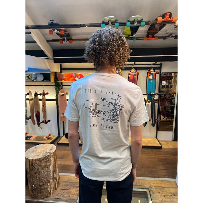 VISSLA X THE OLD MAN T-SHIRT – WEISS