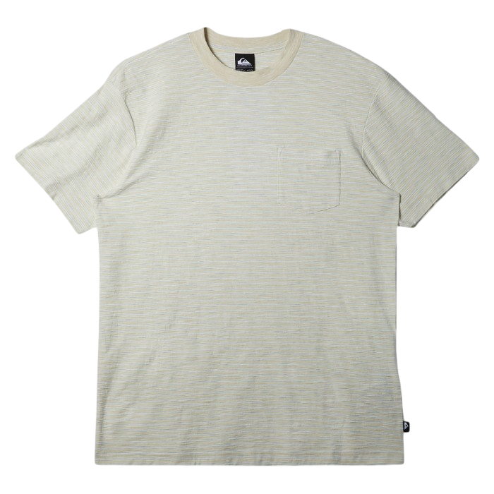 QUIKSILVER KENTIN T-SHIRT - OYSTER WHITE