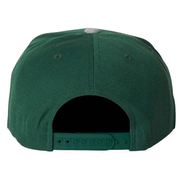 BRIXTON OATH III SNAPBACK PET - PINE NEEDLE/DARK HEATHER GREY The Old Man Boardsports Brixton