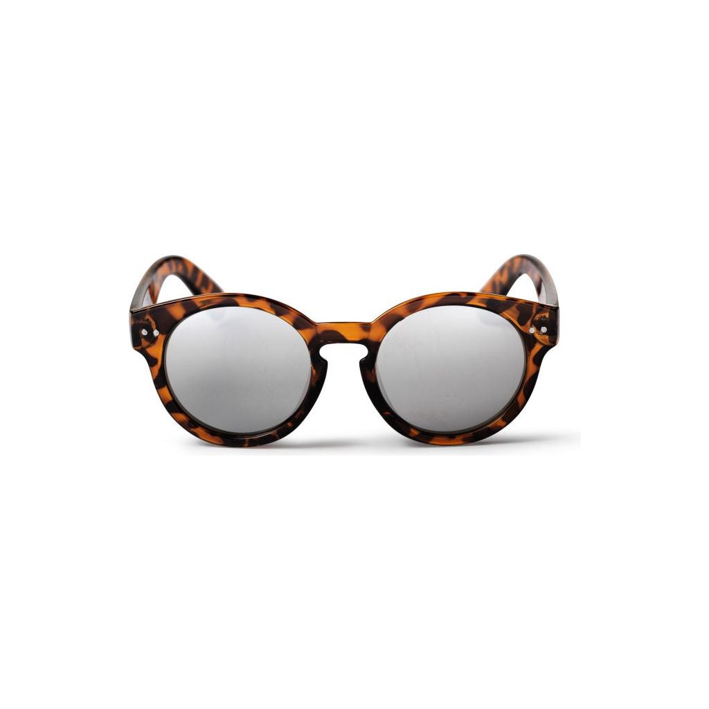 CHEAPO BURN SUNGLASSES - TURTLE BROWN SILVER MIRROR