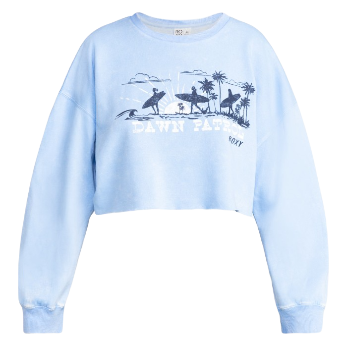 ROXY MORNING HIKE SWEATER - BEL AIR BLUE