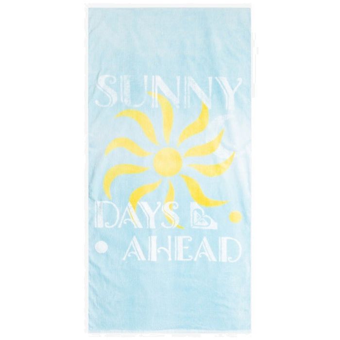 ROXY FUN AND ADVENTURE BEACH TOWEL - COOL BLUE