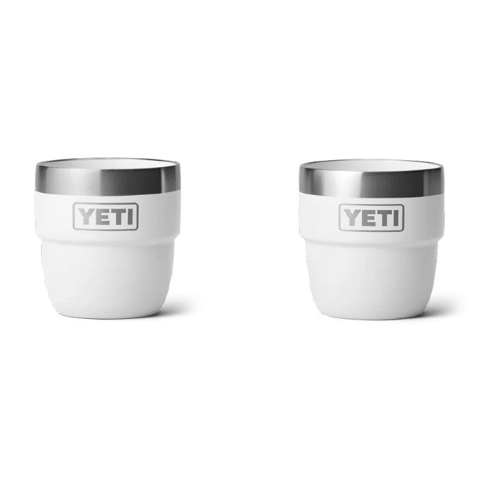 YETI RAMBLER® STACKABLE DOUBLE-WALL CUP 4 OZ 118 ML (PACK OF TWO) - WHITE