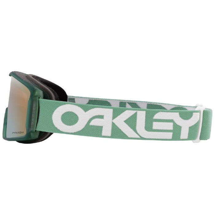 OAKLEY LINE MINER M GOGGLES MATTE JADE/PRIZM SAGE GOLD IRIDIUM