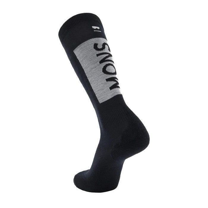 MONS ROYALE ATLAS MERINO WINTERSPORTSOCKEN – SCHWARZ