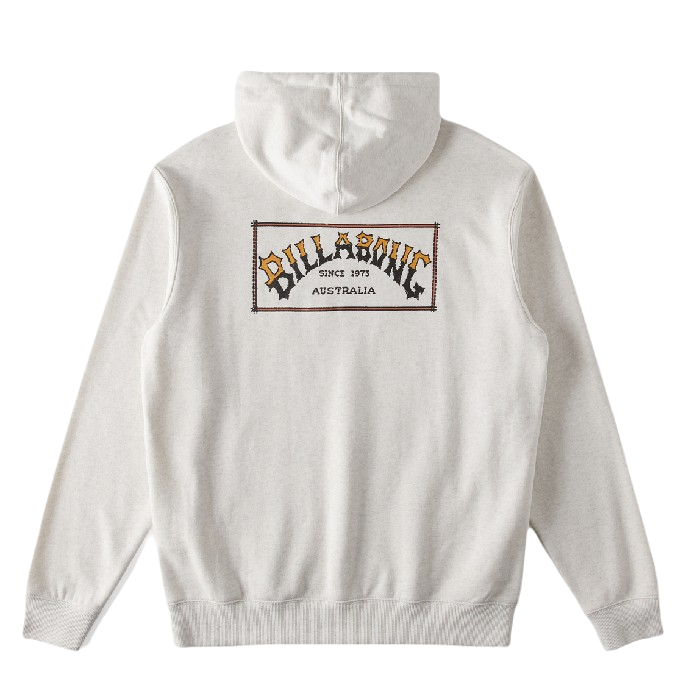 BILLABONG SHORT SANDS HOODIE - LIGHT GREY HEATHER