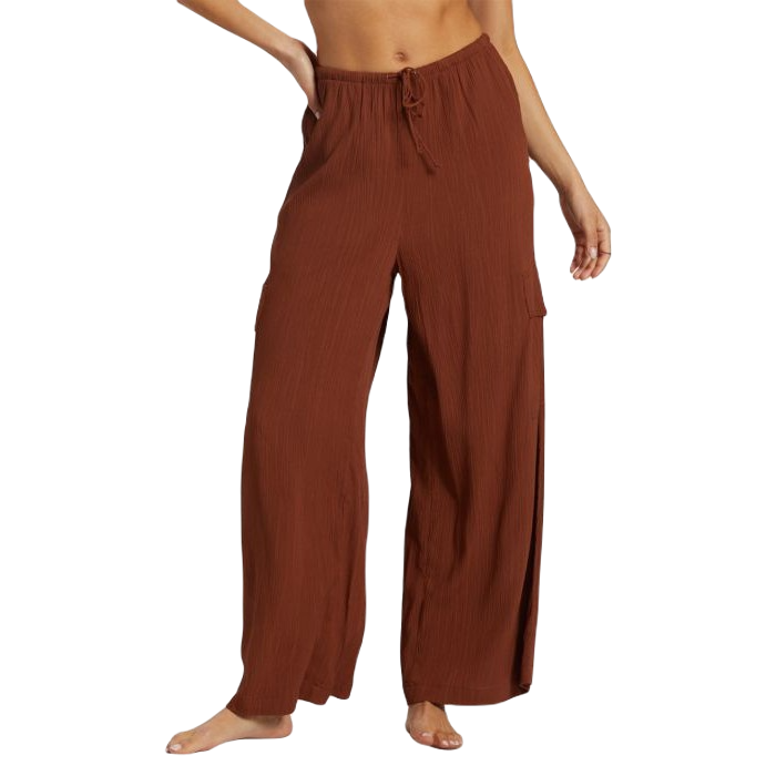 BILLABONG BEACH BABE CARGO PANTS - TOASTED COCONUT 