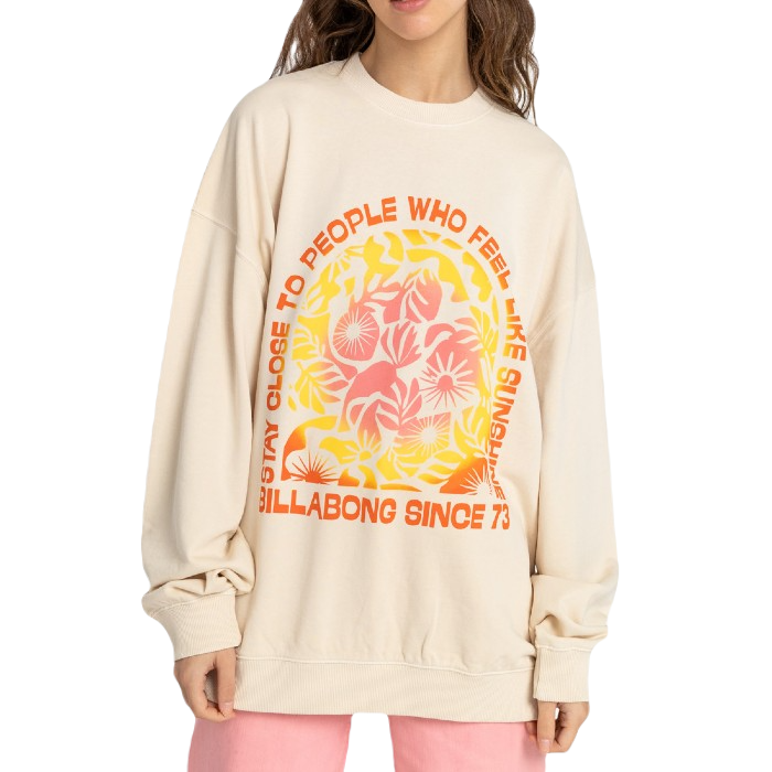 BILLABONG RIDE IN SWEATER - WHITECAP