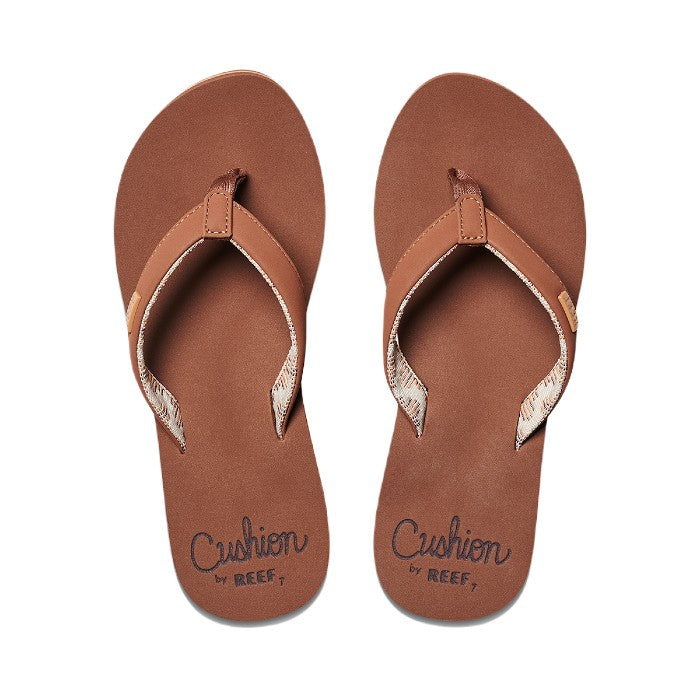 REEF CUSHION SANDS TEENSLIPPERS - ESPRESSO