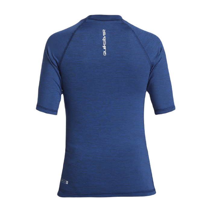 QUIKSILVER EVERYDAY UPF 50 SURF RASHGUARD T-SHIRT (YOUTH, BOYS 8-16 JAAR)  - MONACO BLUE HEATHER