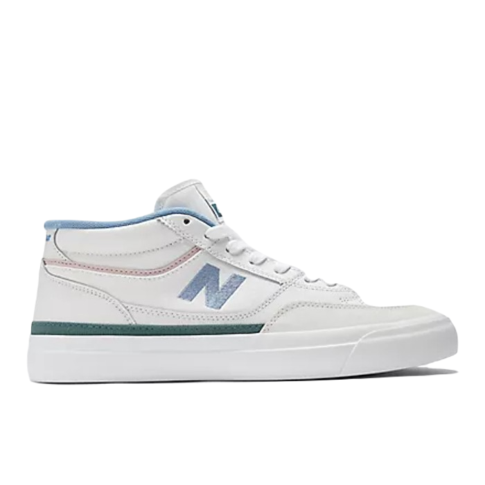 NEW BALANCE NUMERIC FRANKY VILLANI 417 SHOES - WHITE/BLUE LAGUNA