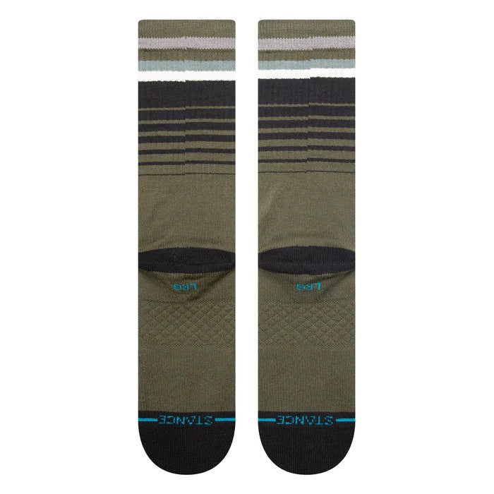 STANCE EMMIT CREW SOCKEN – DUNKELGRÜN