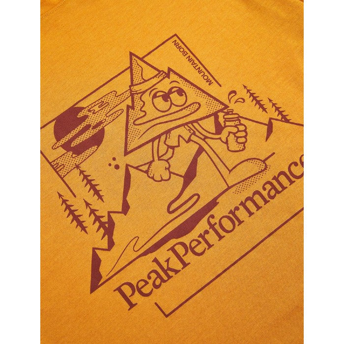 PEAK PERFORMANCE EXPLORE GRAPHIC T-SHIRT - DESERT BLOW (5DR)