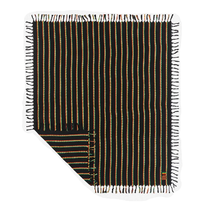 SLOWTIDE NATURAL MYSTIC TURKISH PICKNICKKLEED/STRANDDEKEN - MULTI STRIPE