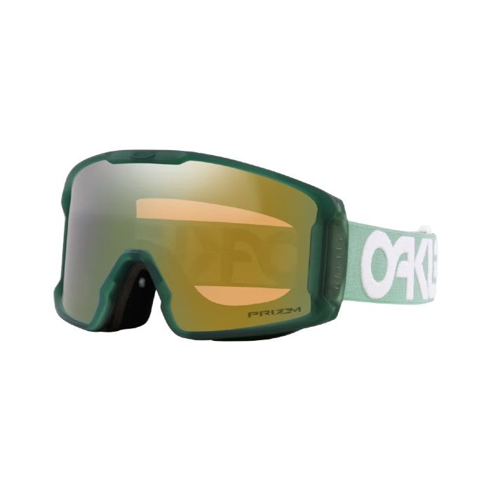 OAKLEY LINE MINER M GOGGLES MATTE JADE/PRIZM SAGE GOLD IRIDIUM