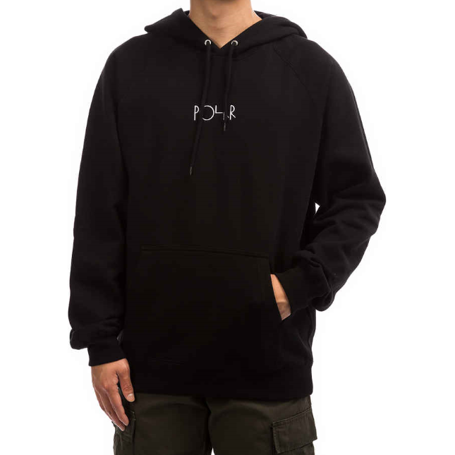 POLAR DEFAULT HOODIE - BLACK