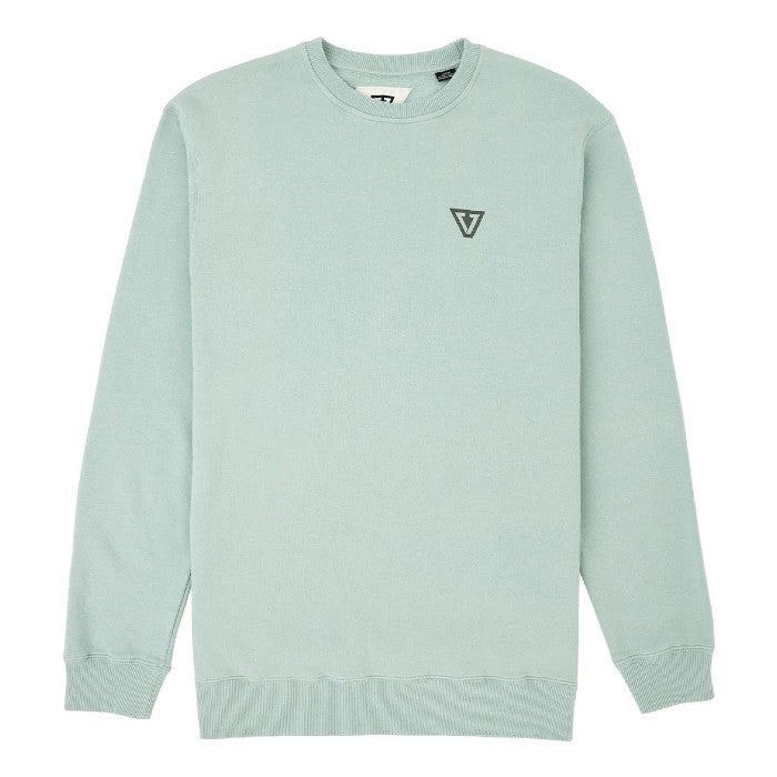 VISSLA SURF & CHILL CREW FLEECE SWEATER - SEA GREEN