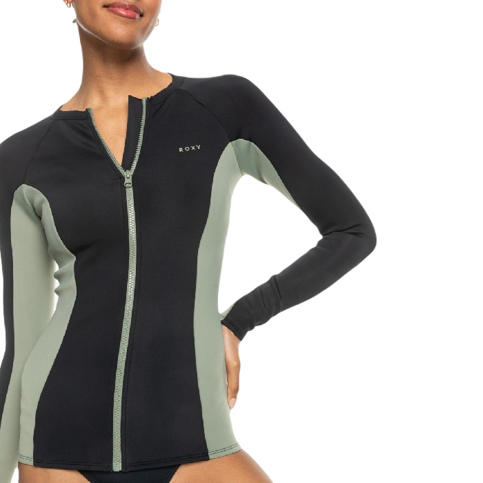 ROXY PRO WAVE RASHGUARD VEST - ANTHRACITE