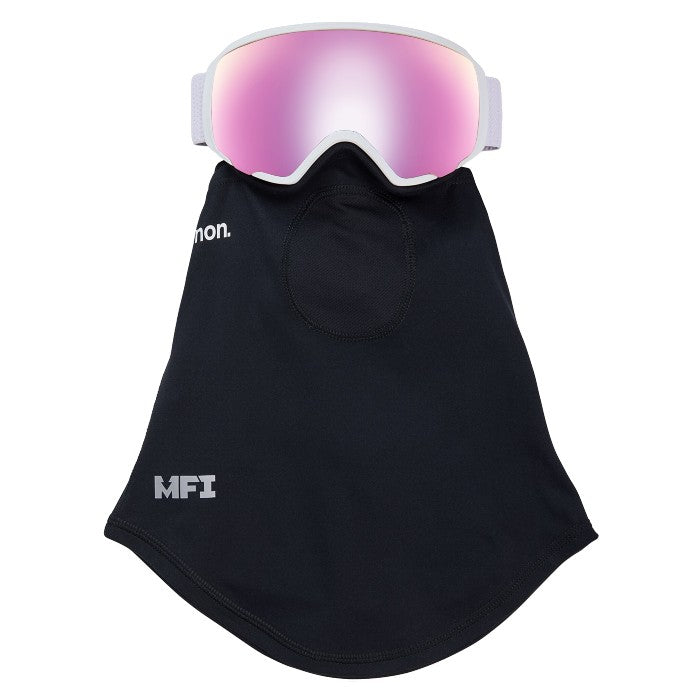 ANON WM1 WINTERSPORTBRILLE + BONUS-LINSE + MFI®-GESICHTSMASKE – WEISS/PERCEIVE CLOUDY PINK/PERCEIVE VARIABLE BLUE