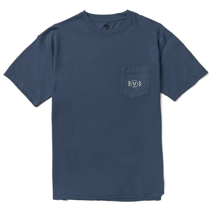 VISSLA LOUNGE PREMIUM PKT T-SHIRT - NAVY