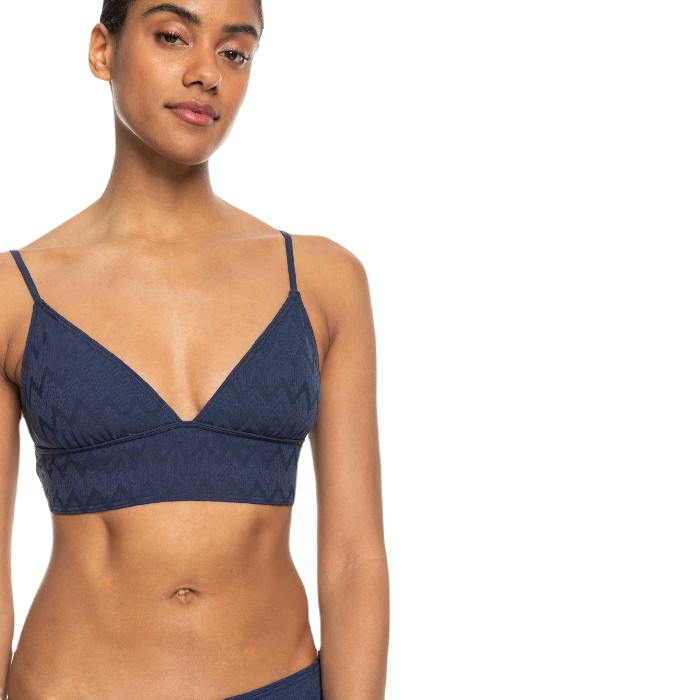 ROXY CURRENT COOLNESS TRI BIKINI TOP - NAVAL ACADEMY