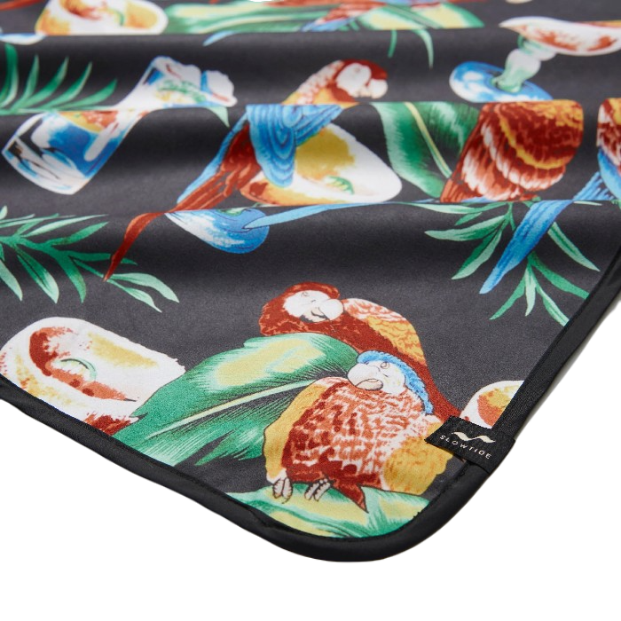 SLOWTIDE COCKTAIL PARTY QUICK-DRY PICNIC CLOTH/BEACH BLANKET - MULTI