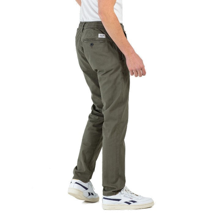 REELL REFLEX EASY ST CHINO LANGE HOSE – OLIVE