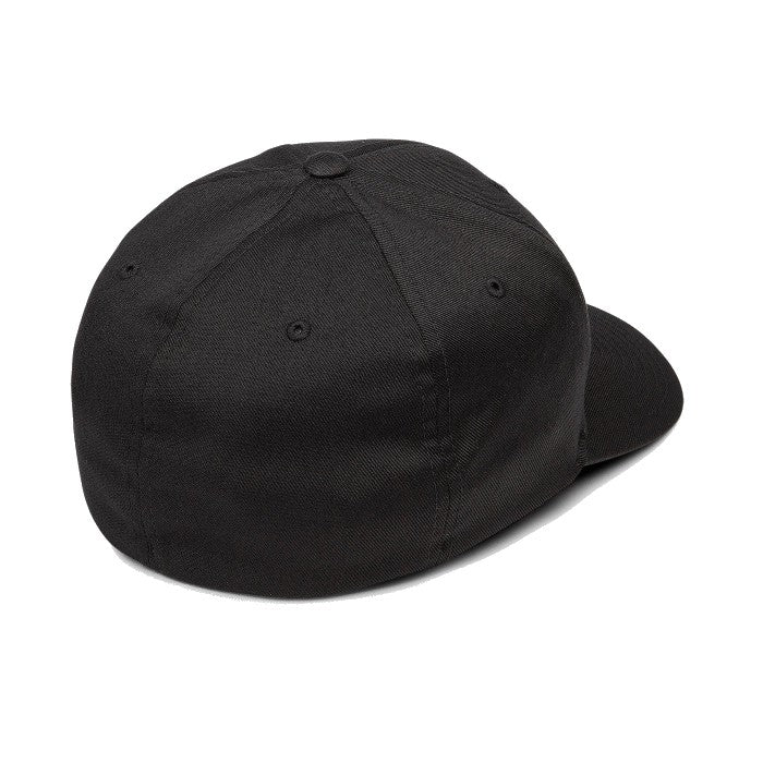 VOLCOM FULL STONE FLEXFIT KAPPE – SCHWARZ