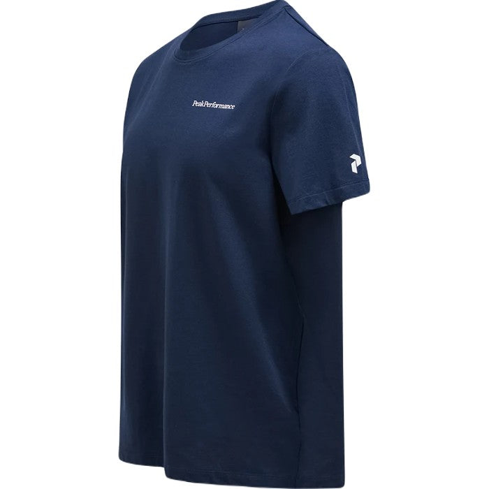 PEAK PERFORMANCE EXPLORE LOGO T-SHIRT - BLUE SHADOW (2N3)