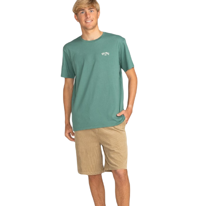 BILLABONG ARCH SHORT SLEEVE T-SHIRT - BILLIARD