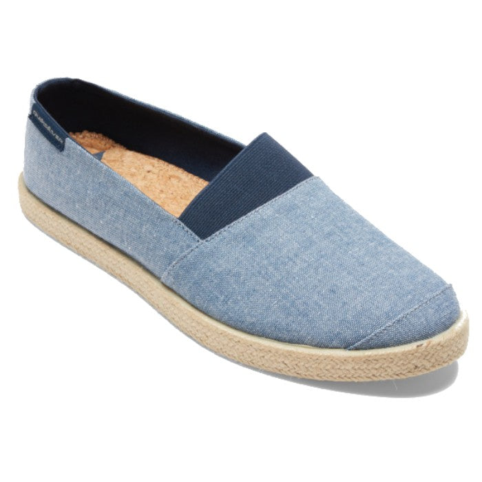 QUIKSILVER ESPADRILLED SCHOENEN - BLUE/WHITE/BLUE