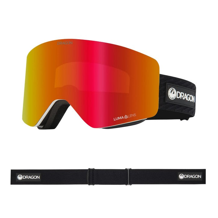 DRAGON R1 OTG WINTERSPORT GOGGLES + BONUS LENS - ICON RED