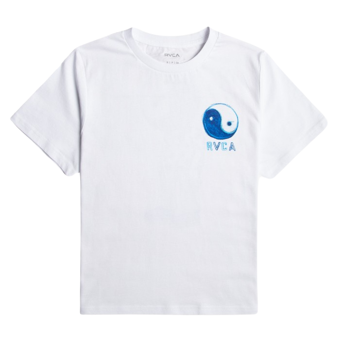 RVCA BALANCE BOY T-SHIRT - ANTIQUE WHITE