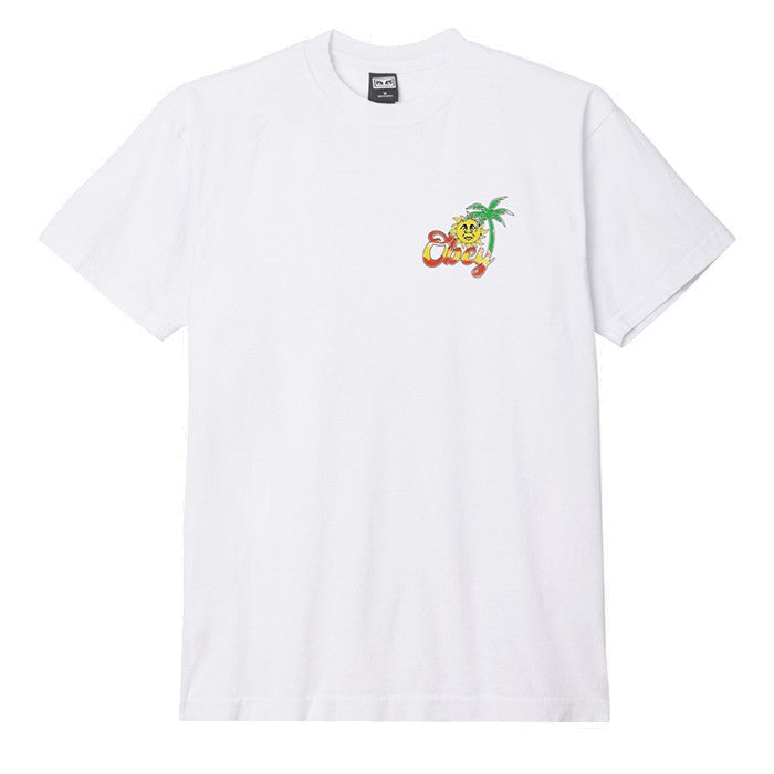 OBEY ISLAND OF OBEY T-SHIRT - WHITE