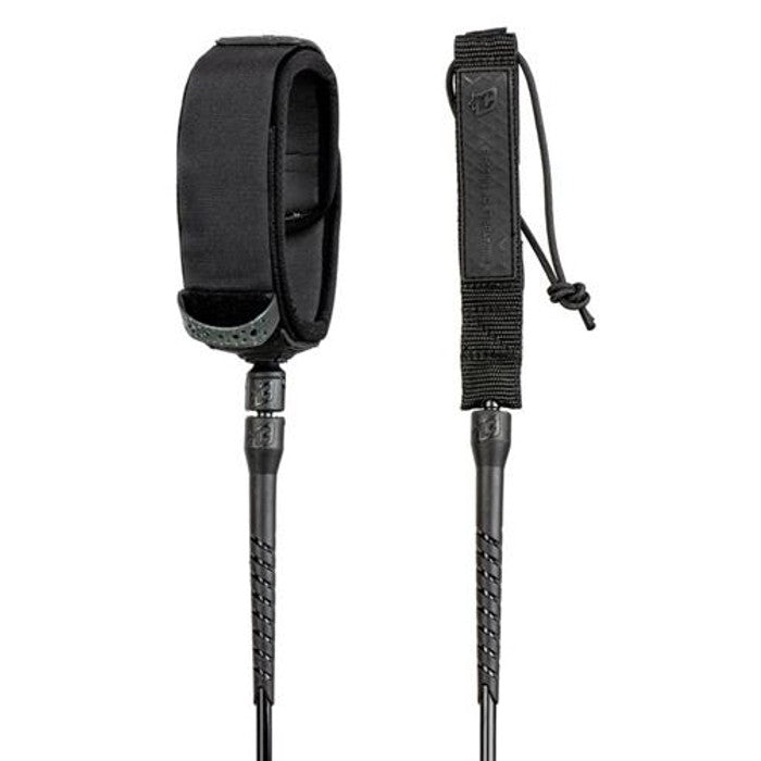 CREATURES OF LEISURE LONGBOARD 9ft KNEE LEASH - BLACK/BLACK