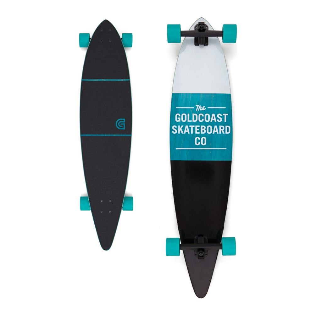 GOLDCOAST THE STANDARD BLACK & WHITE 44 PINTAI COMPLETE LONGBOARD