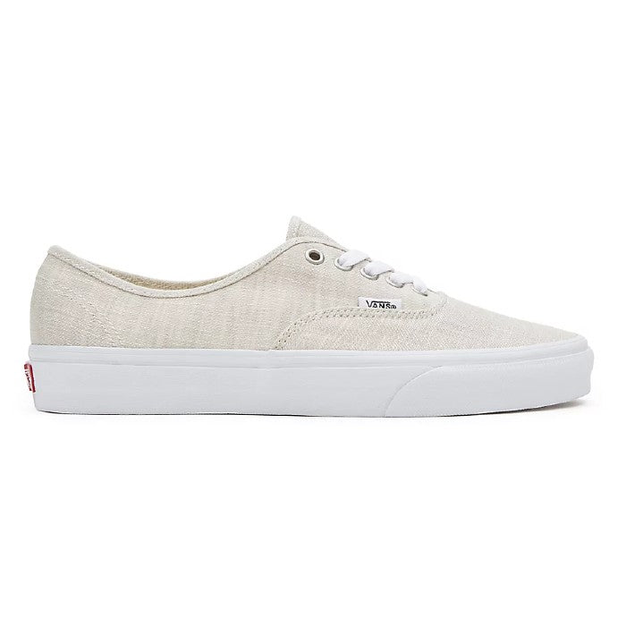 VANS AUTHENTIC SUMMER LINEN SHOES - EGRET