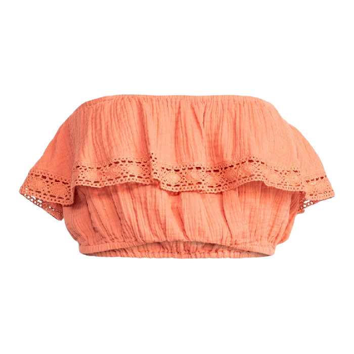 ROXY GOLDEN TROPIC TOP - APRICOT BRANDY