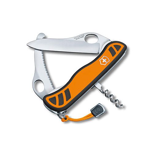 VICTORINOX HUNTER XS 1HO MULTITOOL OPVOUWBAAR ZAKMES - ORANGE