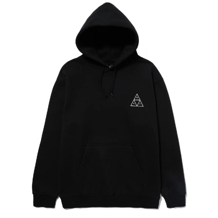 HUF SET TRIPLE TRIANGLE PULLOVER/HOODIE - BLACK The Old Man Boardsports Huf