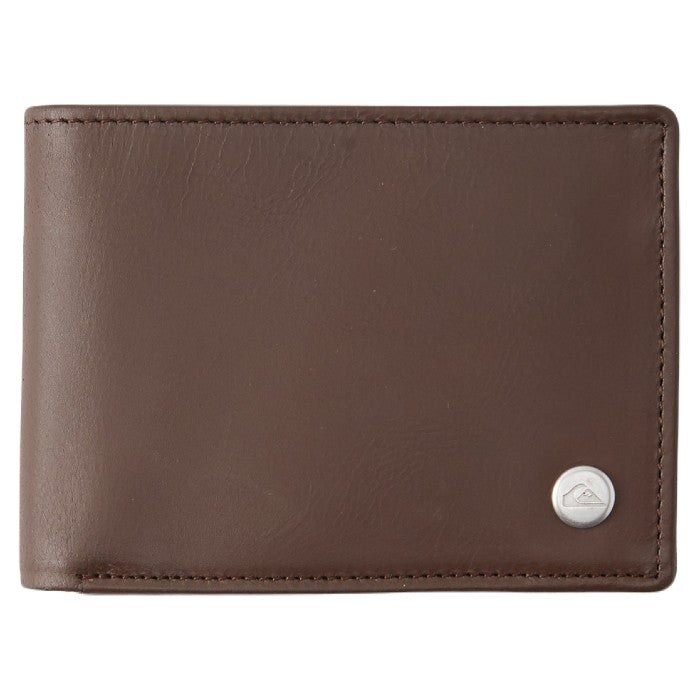 QUIKSILVER MACK 2 WALLET - CHOCOLATE BROWN