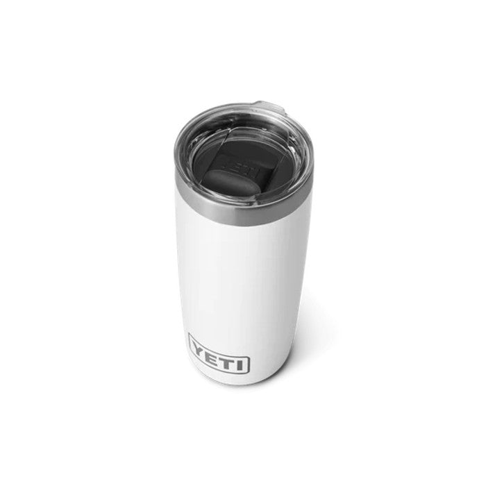 YETI RAMBLER® TUMBLER 296 ML DUBBELWANDIGE BEKER MET MAGSLIDER™ DEKSEL - WHITE