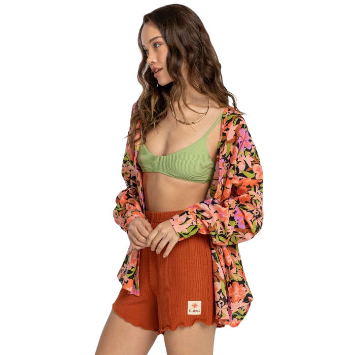 BILLABONG SWELL OVERSHIRT/BLOUSE - MULTI