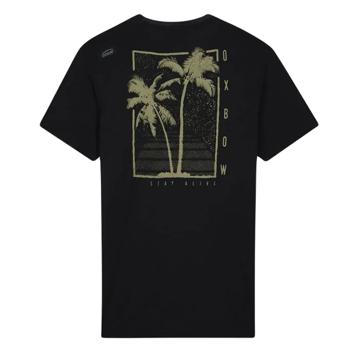 OXBOW TAAROA T-SHIRT - BLACK