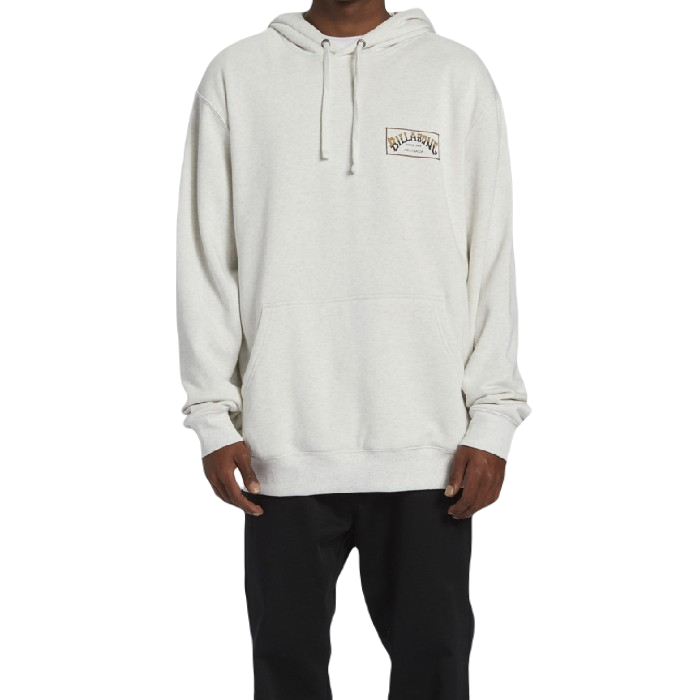 BILLABONG SHORT SANDS HOODIE - LIGHT GREY HEATHER