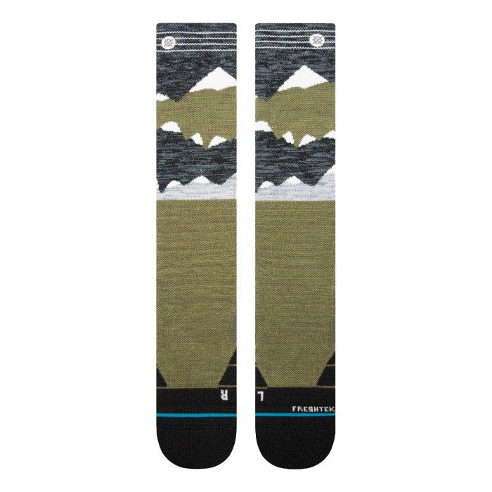 STANCE LONELY PEAKS OVER THE CALF WINTERSPORT SOKKEN - TEAL